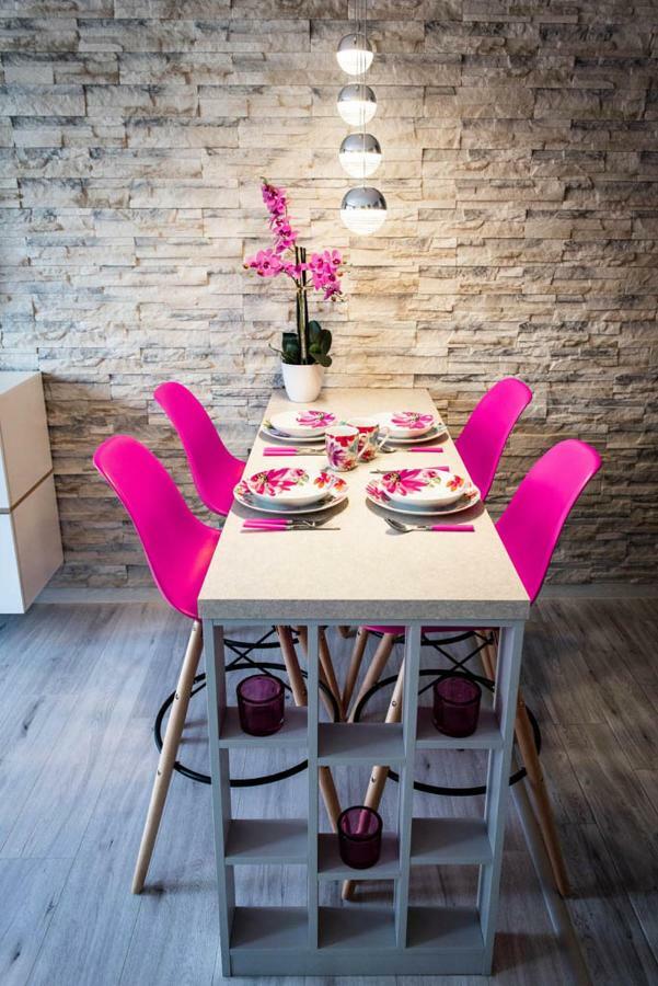 Apartament Elegance Pink Rewal Buitenkant foto